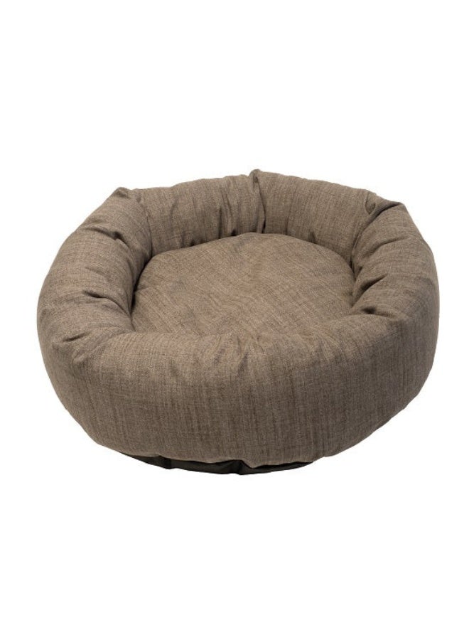 Danish Design Allsorts Premium Aberdeen Grey Dog/Puppy Removable Cushion Donut Bed - Medium - Image 2