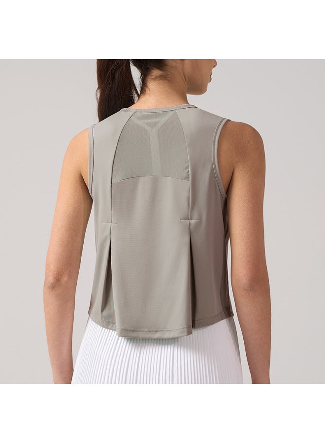 Sports Vest Summer Slimming Tight Inner Thread Running Top Women's Quick-drying Yoga Clothes