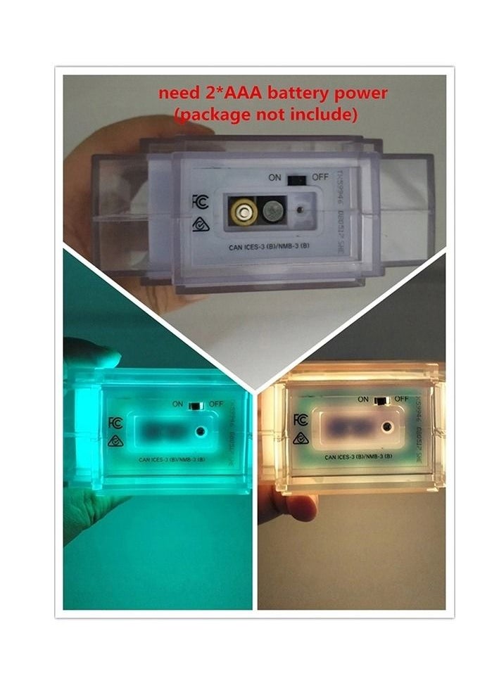 Generic - Minecraft LED ambient night light, torch Torch ore type table lamp, color change bottle lamp - Image 1