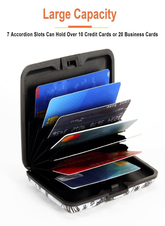 Mayski Credit Card Holder, RFID Blocking, Aluminum Alloy Hard Case, Small Mini Business Metal Wallet for Women Men, Bat, Casual - Image 4
