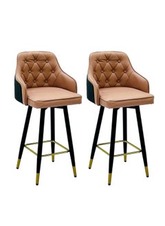 Set of 2 piece Bar Stool with elegant design 75*50*50cm - pzsku/Z6FAFEEF033ADCB064757Z/45/_/1691695288/54616ffb-a5cf-4779-9d40-2b23d5cf411f