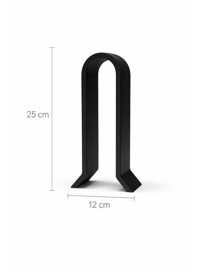 Headphone Stand Holder – Minimal Desk Headset Stand (25 cm Height, 12 cm Width) - Image 5