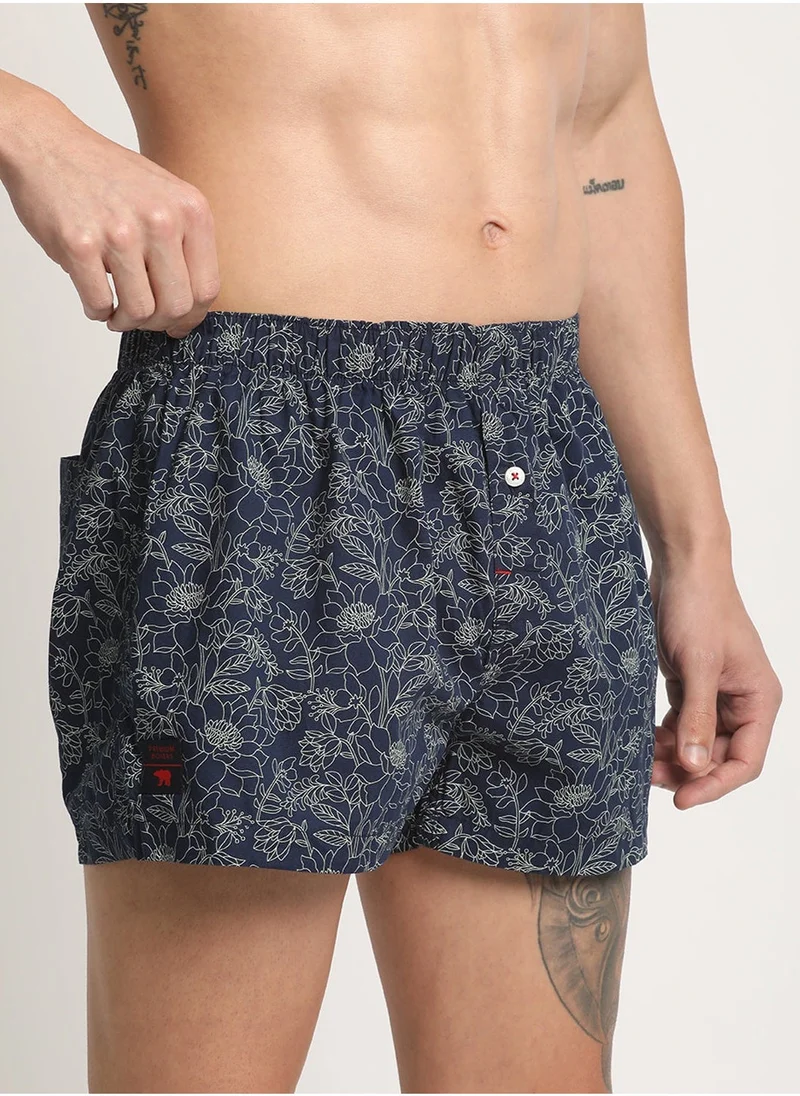 THE BEAR HOUSE Mens Cotton Boxers Multipack Soft Breathable Underwear for Men Loose Fit Comfortable Boxer Shorts for Daily Wear
