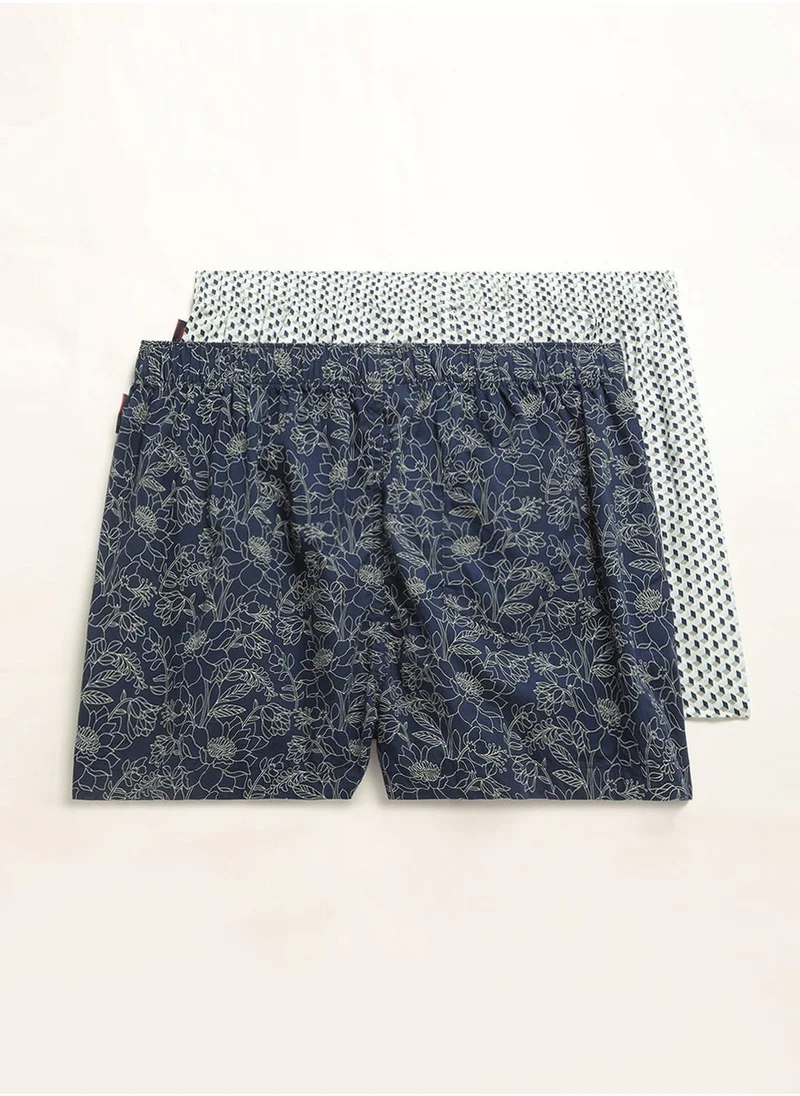 THE BEAR HOUSE Mens Cotton Boxers Multipack Soft Breathable Underwear for Men Loose Fit Comfortable Boxer Shorts for Daily Wear
