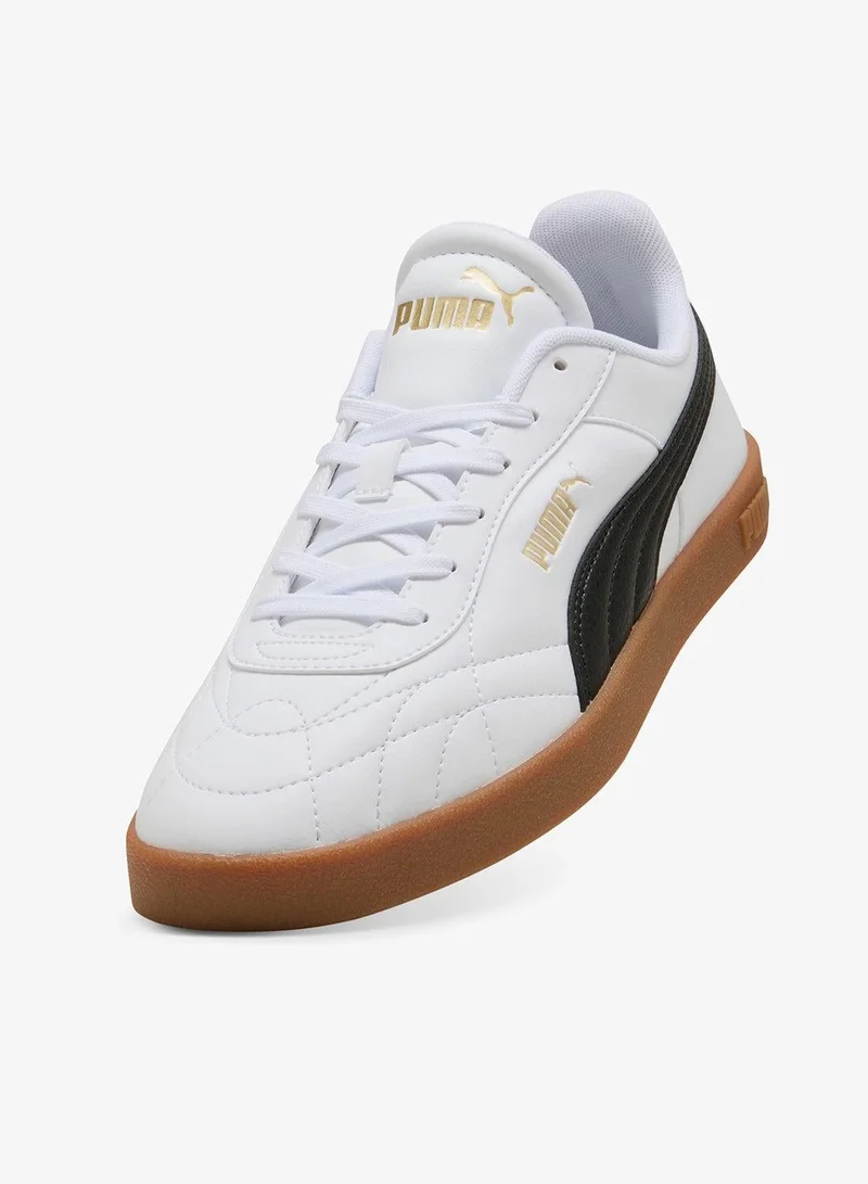 Puma PUMA White-PUMA Black-Gum Club Ii Indoor for Men | Best Price UAE