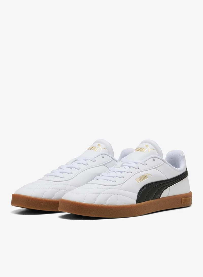 Puma PUMA White-PUMA Black-Gum Club Ii Indoor for Men | Best Price UAE