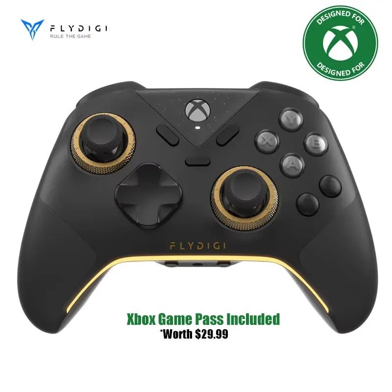 Flydigi Vader 5S Wired Controller, Hall Effect Joysticks, Custom Vibration, RGB Light, for Xbox Series X|s, Xbox One, PC - Image 2