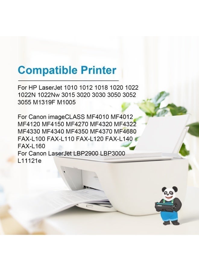 استا خرطوشة حبر عالمية ASTA Q2612A 12A FX-9 FX-10 CRG703 CRG704 متوافقة مع طابعات HP Canon LaserJet 1010 1012 1018 1020 1022 1022N 1022Nw 3015 3020 3030 3050 3052 3055 M1319F M1005 LBP2900 LBP3000 L11121e imageCLASS MF4010 MF4012 MF4120 MF4150 MF4270 MF4320 MF4322 MF4330 MF4340 MF4350 MF4370 MF4680 FAX-L100 FAX-L110 FAX-L120 FAX-L140 طابعة FAX-L160، طباعة سريعة، CRG-703، CRG-704، FX9، FX10، CRG 703، 704، FX 9، 10، استهلاك منخفض للطاقة، مواد استهلاكية مكتبية - Image 3