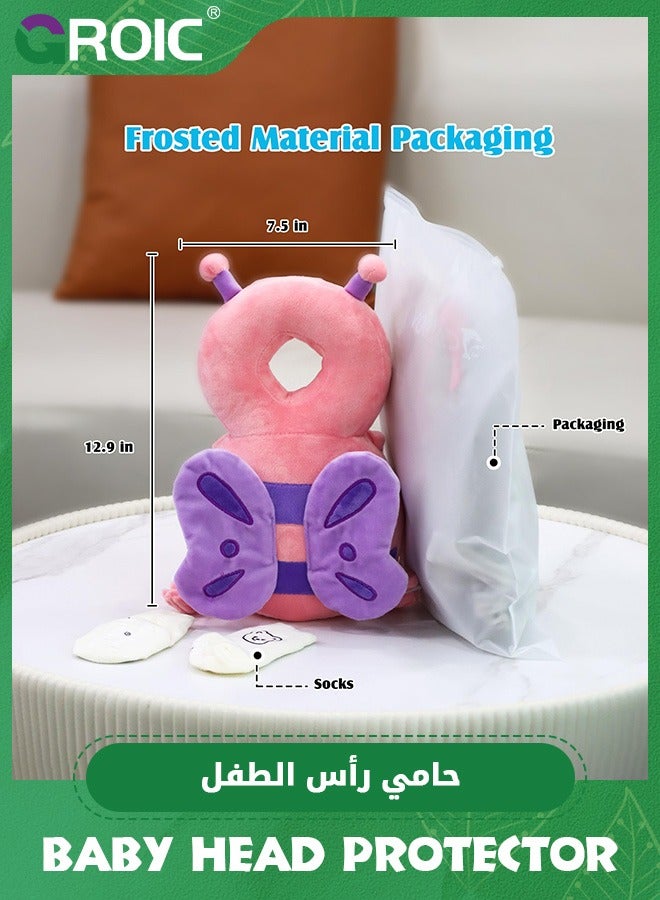 GROIC Baby Head Protector Cushion Toddler Backpack, Baby Safety Products for Toddler Baby Head Protection for Crawling & Walking,Baby Head Protection Backpack  - Image 5