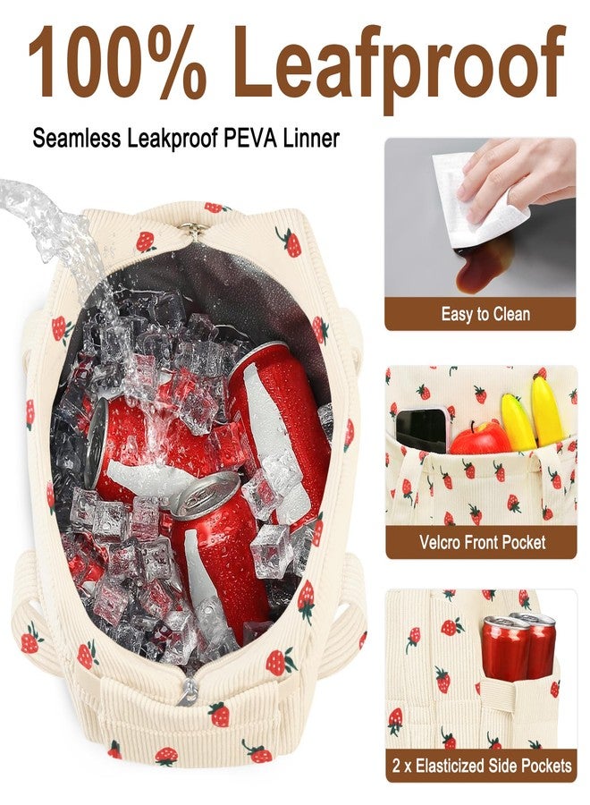 KUBYA Lunch Box Cute Insulated Lunch Bag for Women Adults Men - Image 4