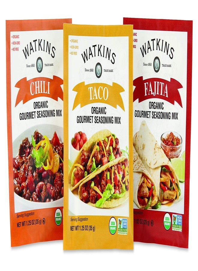 Watkins Organic Chili Gourmet Seasoning Mix, 1.25 oz. Packets (Pack of 12) - Image 4