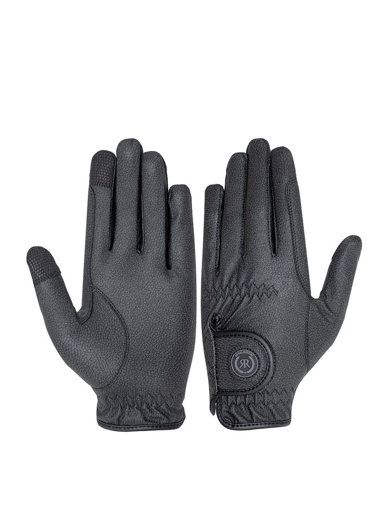 Royal Riders Ultra Premium Horse Riding Gloves - Luxury Japanese Serino, Highly Breathable, Durable & Comfortable Equestrian Gloves for Men & Women - #10061114 