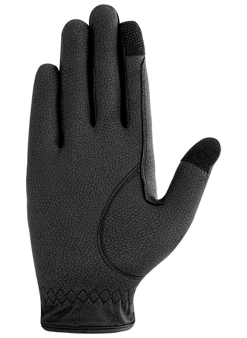 رويال رايدرز ROYAL RIDERS® 1114 Sero-Grip JP: قفازات ركوب الخيل الفاخرة بنسيج سيرينو الياباني للرجال والنساء والأطفال - #10061114 - Image 4