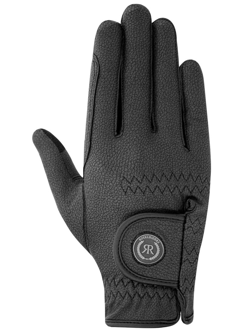 رويال رايدرز ROYAL RIDERS® 1114 Sero-Grip JP: قفازات ركوب الخيل الفاخرة بنسيج سيرينو الياباني للرجال والنساء والأطفال - #10061114 - Image 5