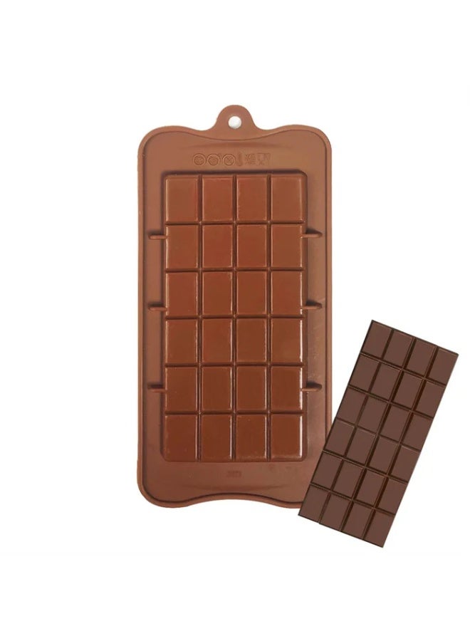 2-piece silicone chocolate mold set – non-stick rectangular molds for making Dubai chocolates and homemade sweets – oven, microwave, freezer and dishwasher safe – 22 x 15 x 1 cm, deep enough to add nuts and fruits. - Image 5