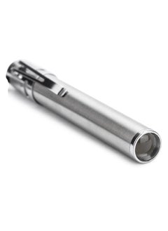 Red owl REDOWL SilverColored Aluminum Pocket Pen Torch with Moon Light Super Bright and Free Battery for Doctors Nurses and Medical Students  - Image 4