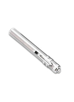 Red owl REDOWL SilverColored Aluminum Pocket Pen Torch with Moon Light Super Bright and Free Battery for Doctors Nurses and Medical Students  - Image 3