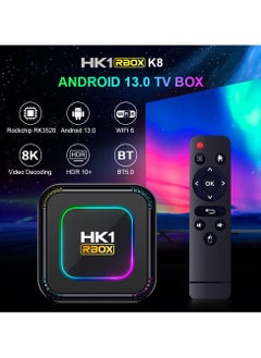 Smart Android 13.0 TV Box 13.0 Support 2.4G/5.8G Wifi6 1000M Ethernet LAN Bluetooth 5.0 3D/8K Set Top TV Box - pzsku/Z6FB0D4E1DD2377756FF6Z/45/_/1706077598/654afc07-89e9-4793-990a-725ef08fe66b