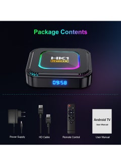 Smart Android 13.0 TV Box 13.0 Support 2.4G/5.8G Wifi6 1000M Ethernet LAN Bluetooth 5.0 3D/8K Set Top TV Box - pzsku/Z6FB0D4E1DD2377756FF6Z/45/_/1706077639/72a6bca3-237b-41a4-8402-b560410db5a6