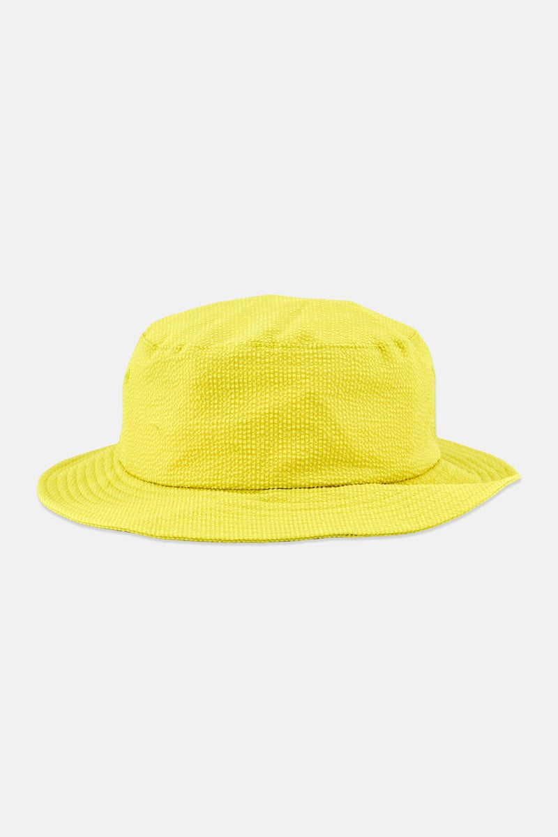 Champion Men Embroidered Logo Bucket Hats, Lime - Image 2