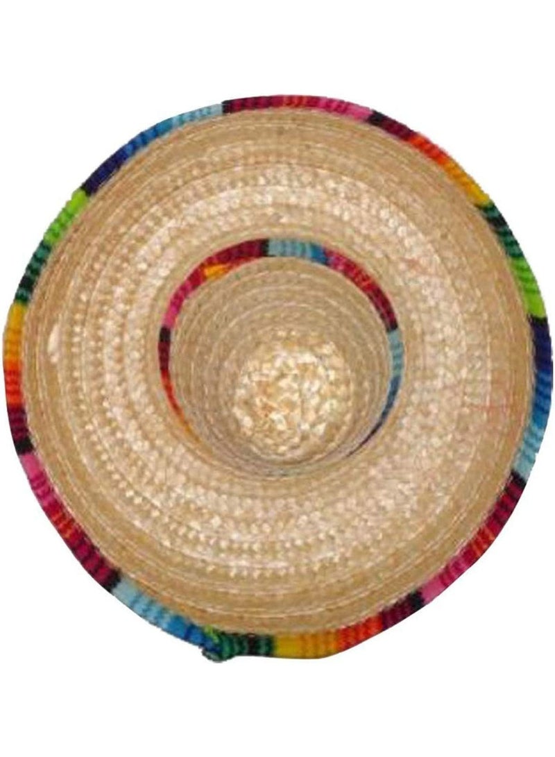 FengSVMA Dog Sombrero Hat, Mini Straw Sombrero Hats Mexican Hats Sombrero Party Hats for Small Pets/Puppy/Cat - Image 5