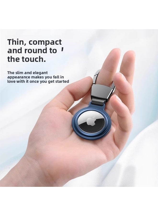 Generic - Suitable For Apple Airtag Protective Case Metal Airtag Case Aluminum Alloy Magnetic Keychain Tracker-Color:Air Tag [red] Magnetic Metal●60 Times Anti-fall●Precise Fit - Image 1