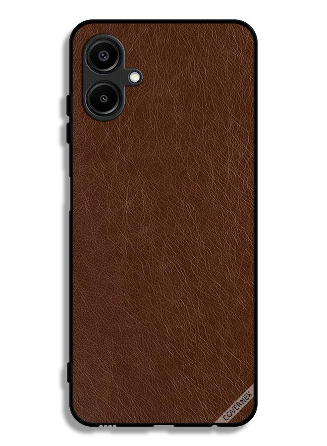 Covernex غطاء حماية لجهاز سامسونج جالاكسي A06 4G بنمط جلد - Image 1