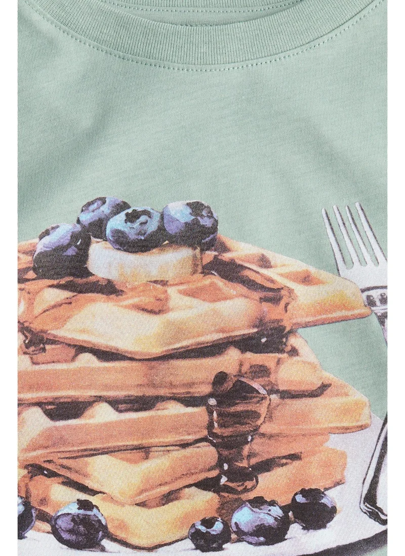 اتش اند ام Printed T-shirt