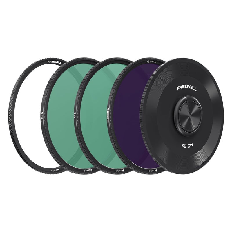 Freewell M2 Magnetic Quick Swap 3Pack 82mm ND1000 CPL UV - Image 2