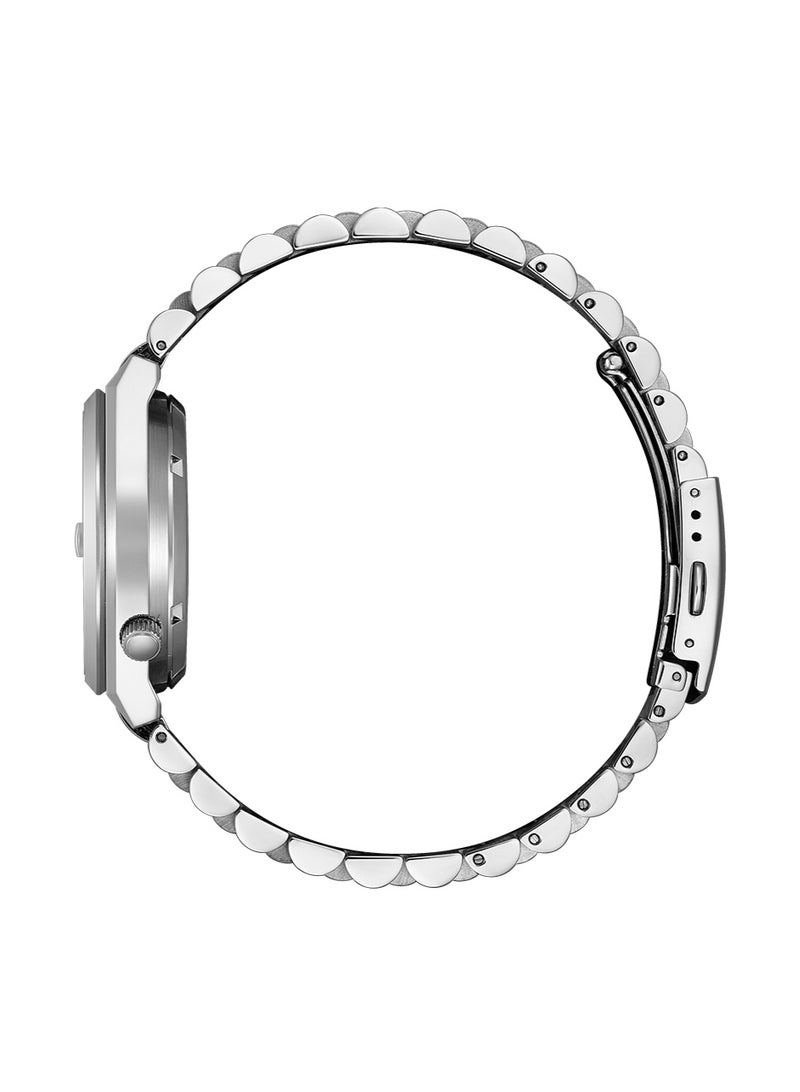 CITIZEN Automatic Unisex Watch NJ0200-50M, 37 mm Blue Dial, Stainless Steel Case & Bracelet, 50 m Water Resistance - Image 3