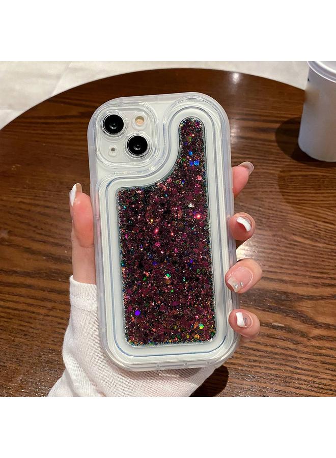S-TOP Case For iPhone 13 Pro Chameleon Sequins Epoxy Phone Case - Image 1