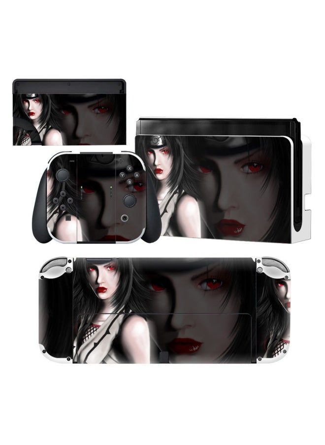 Generic For Nintendo Switch Oled Sticker NS Sticker Switch Pain Sticker Anti-Scratch Resistant Cover Film-Color:0378  - Image 5