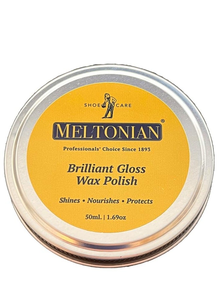 Premium Meltonian Brilliant Gloss Wax Polish Navy Blue 50ml