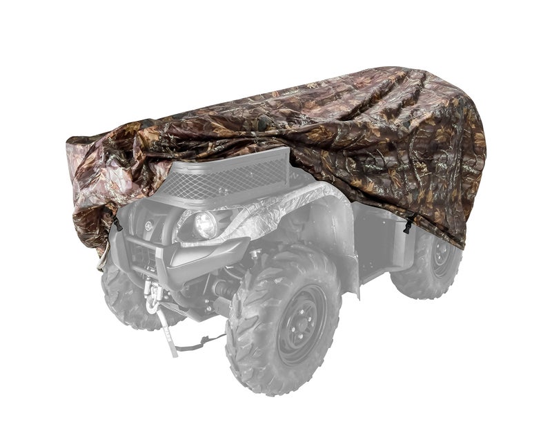 Black Boar ATV Cover - Features Waterproof Polyurethane Coating for Protection Against The Weather - Sewn-in Straps & Buckles - Jungle Camo, Large Up to 450cc (66019) - Image 5