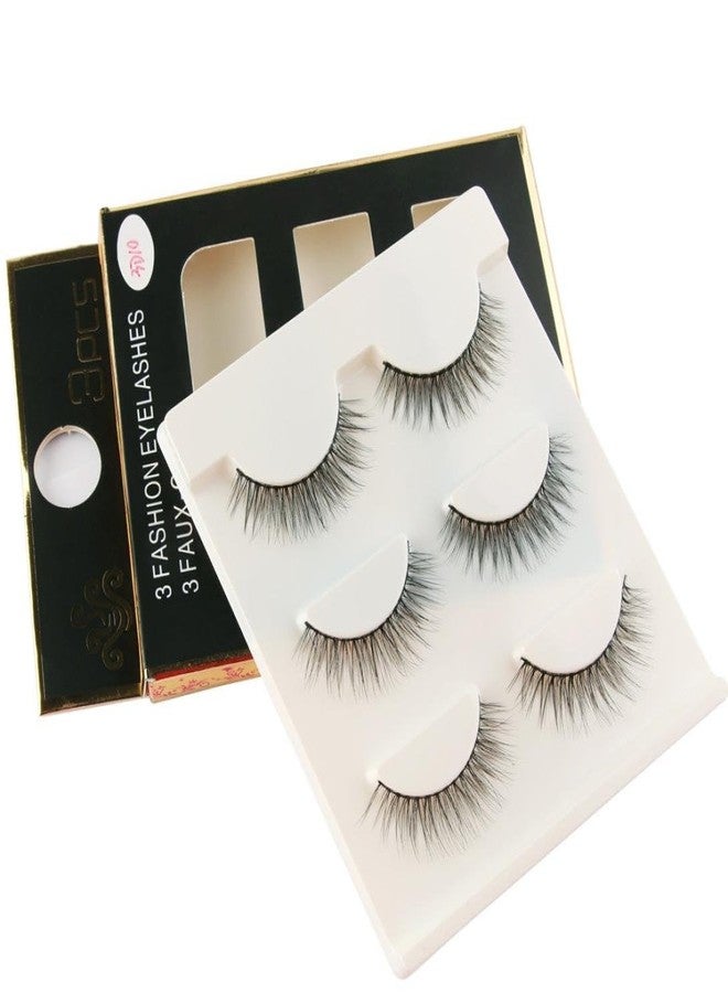 ATIMUNA Premium 3D False Eyelashes - Fluffy, Lengthy & Voluminous Reusable Strip Lashes | Lightweight Natural Appearance Lashes for Everyday Use, Wedding Makeup, Gatherings & Glamorous Occasions - Image 1