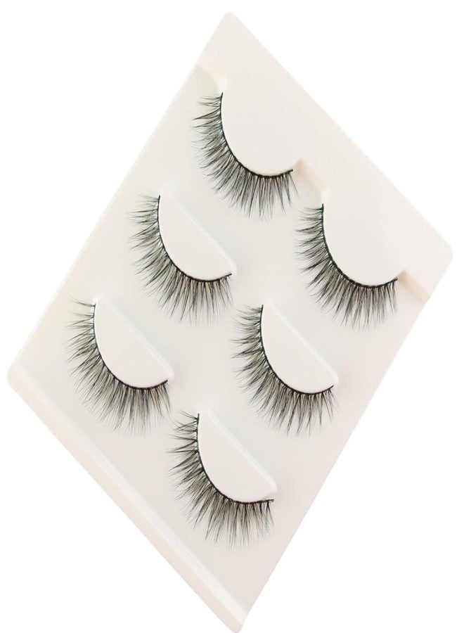 ATIMUNA Premium 3D False Eyelashes - Fluffy, Lengthy & Voluminous Reusable Strip Lashes | Lightweight Natural Appearance Lashes for Everyday Use, Wedding Makeup, Gatherings & Glamorous Occasions - Image 4