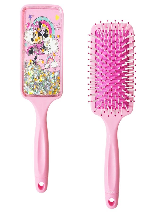 LUV HER Kids' Detangling Confetti Hair Brush - Fun Design with Disney Minnie - Gentle on Wet & Dry Hair - Ideal for Kids Ages 3+ - Makes Hair Care Enjoyable and Simple - Image 1