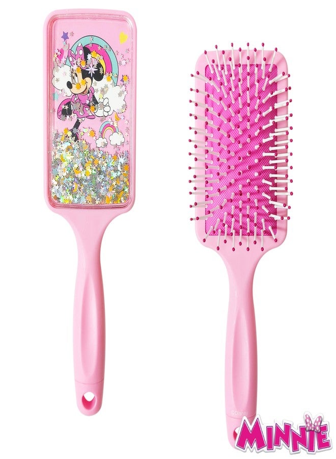 LUV HER Kids' Detangling Confetti Hair Brush - Fun Design with Disney Minnie - Gentle on Wet & Dry Hair - Ideal for Kids Ages 3+ - Makes Hair Care Enjoyable and Simple - Image 2