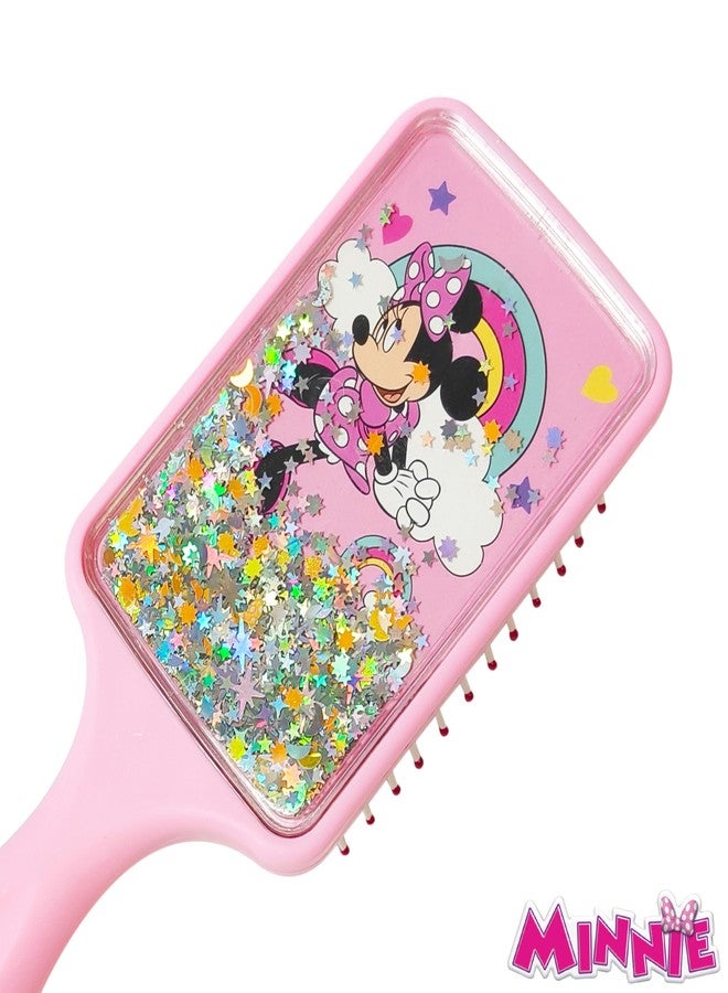 LUV HER Kids' Detangling Confetti Hair Brush - Fun Design with Disney Minnie - Gentle on Wet & Dry Hair - Ideal for Kids Ages 3+ - Makes Hair Care Enjoyable and Simple - Image 3
