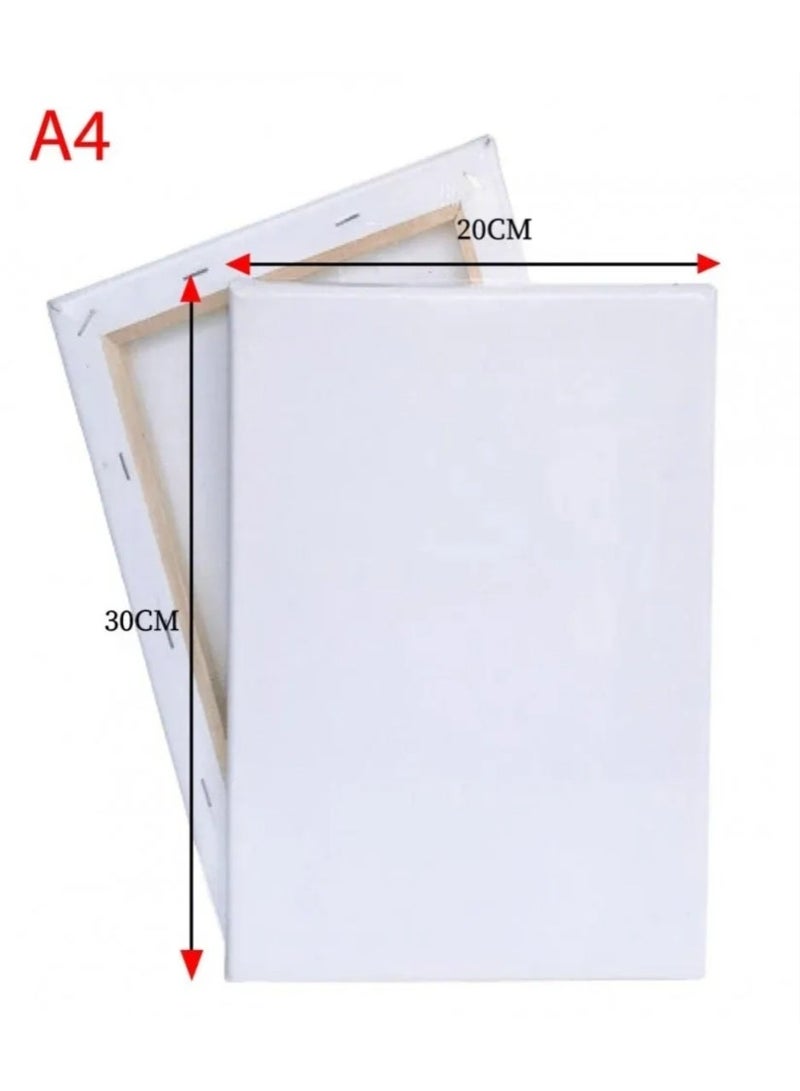 Cotton Artist Canvas Board White Size 20*30 cm