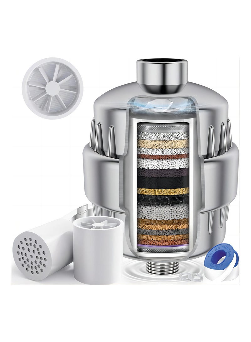 36-Stage Shower Filter for Hard Water - Image 1