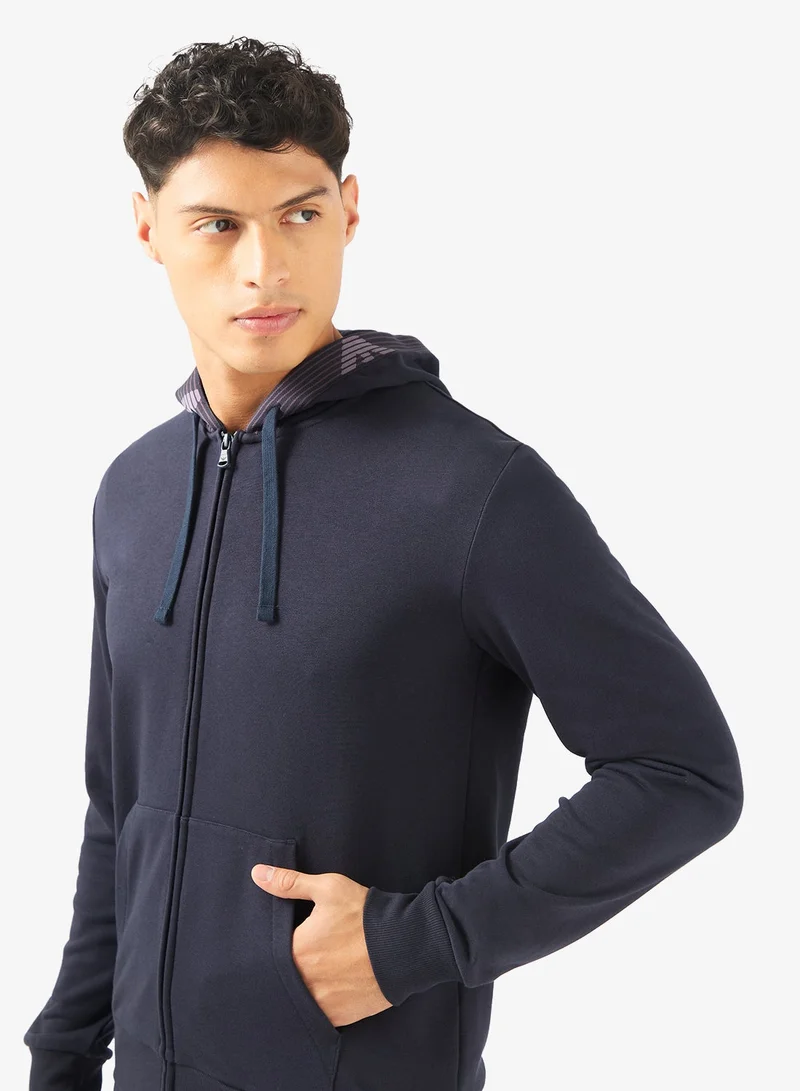 EMPORIO ARMANI Essential Crew Neck Loungewear Sweatshirt