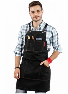 Excefore Tool Apron Canvas Heavy Duty Work with Pockets, for Men, Women, Pro Mechanic, Welding, Woodwork, Blacksmith  - Image 1