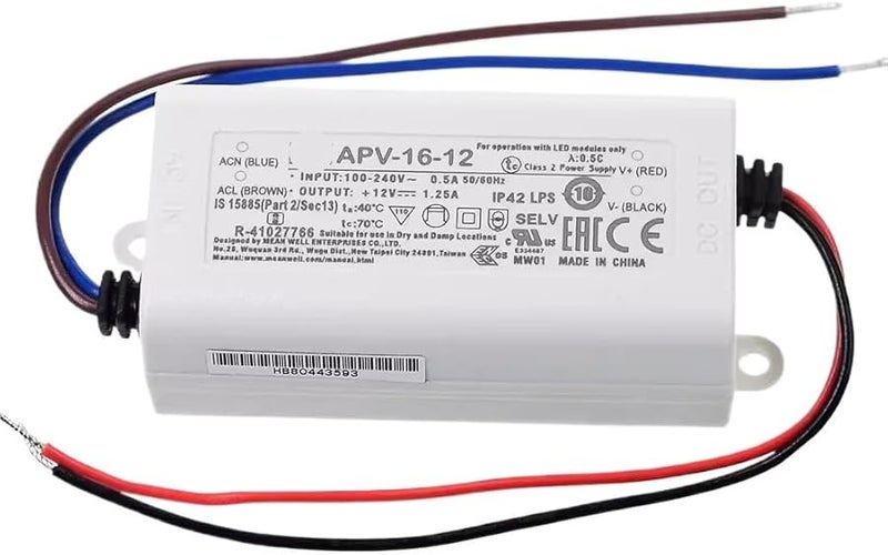 APV 16W 12V Power Supply Adapter - Image 2