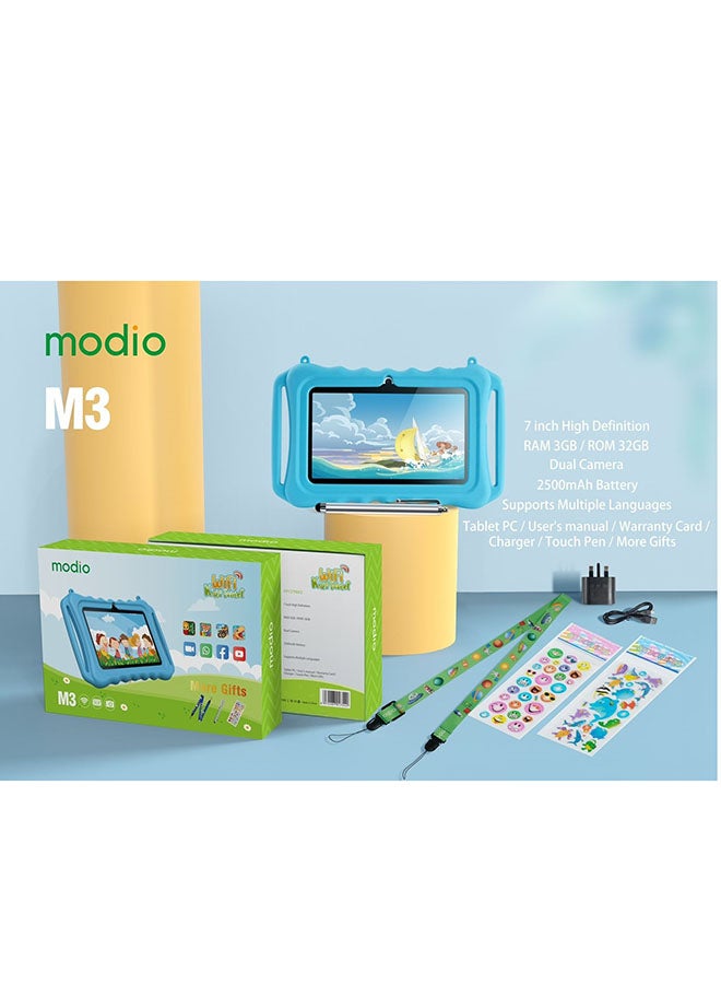 modio M3 Kids Android Tablet 7-Inch HD Display Pink 4GB RAM 64GB Wi-Fi – International Version - Image 4
