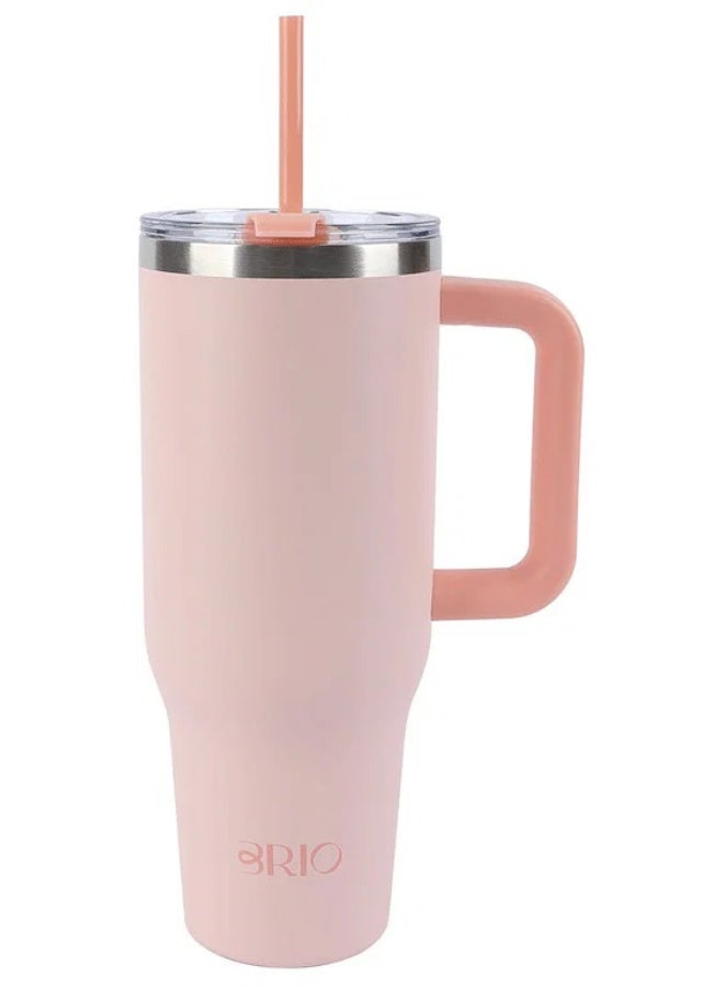 Stainless Steel Thermal Mug, 1 Liter - Pink