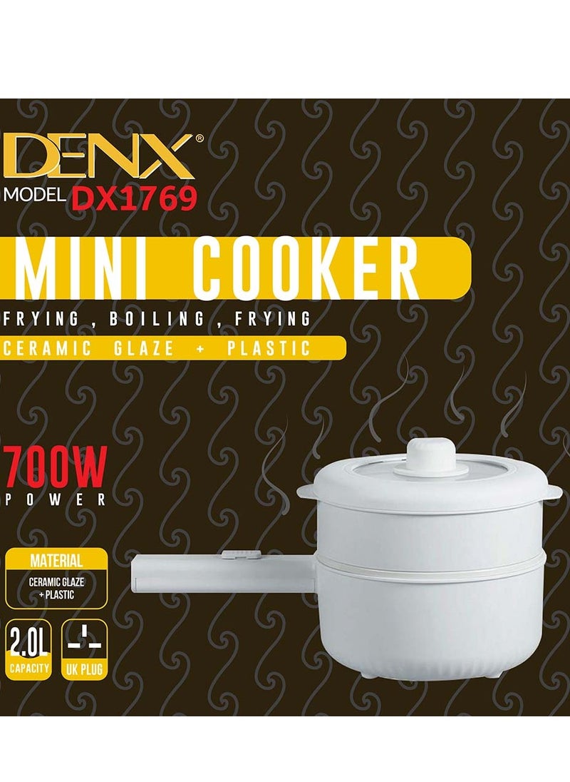 Denx - "DX1769 - Compact and Versatile Mini Cooker for Efficient Cooking" - Image 1