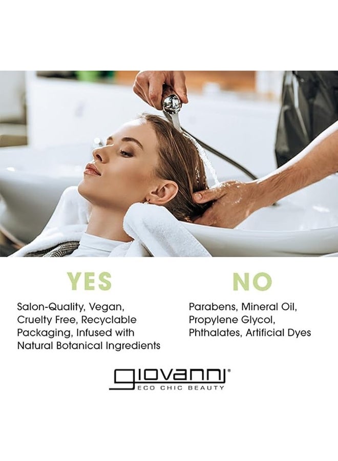 Giovanni 2Chic Repairing Super Potion Hair Oil Serum, Hair Care, Infused With Blackberry & Coconut Oil 81ml - Image 5