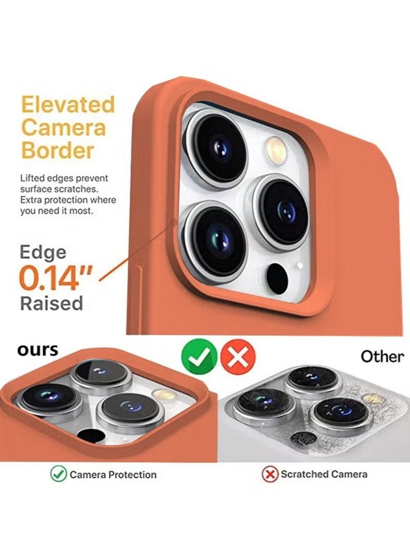 X-level iPhone 14 Pro Mobile Case Cover with Soft Liquid Silicone Protection Anti-Scratch Shockproof Accessories Slim Protective Back Cover with Comfortable Hold Touch Feeling and Anti-fingerprint - Image 3