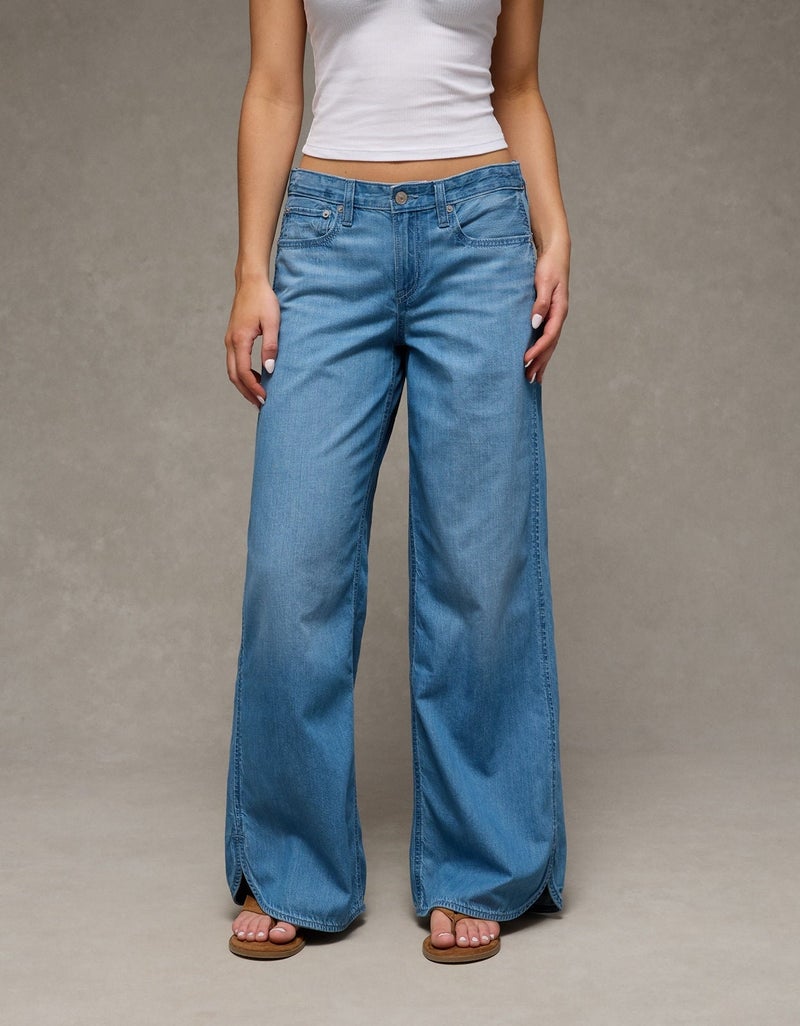 American Eagle AE Low-Rise Beachy Baggy Jean - Image 1